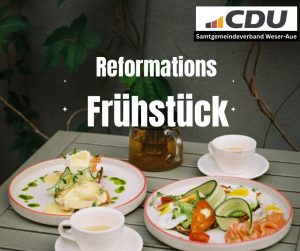 Einladung zum CDU-Reformationsfrühstück 2025